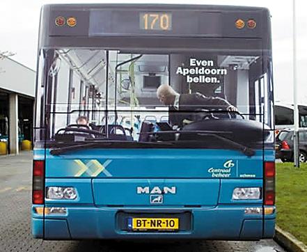來自世界各地的、充滿創意的巴士車身廣告圖片3