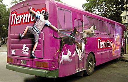 來自世界各地的、充滿創意的巴士車身廣告圖片2